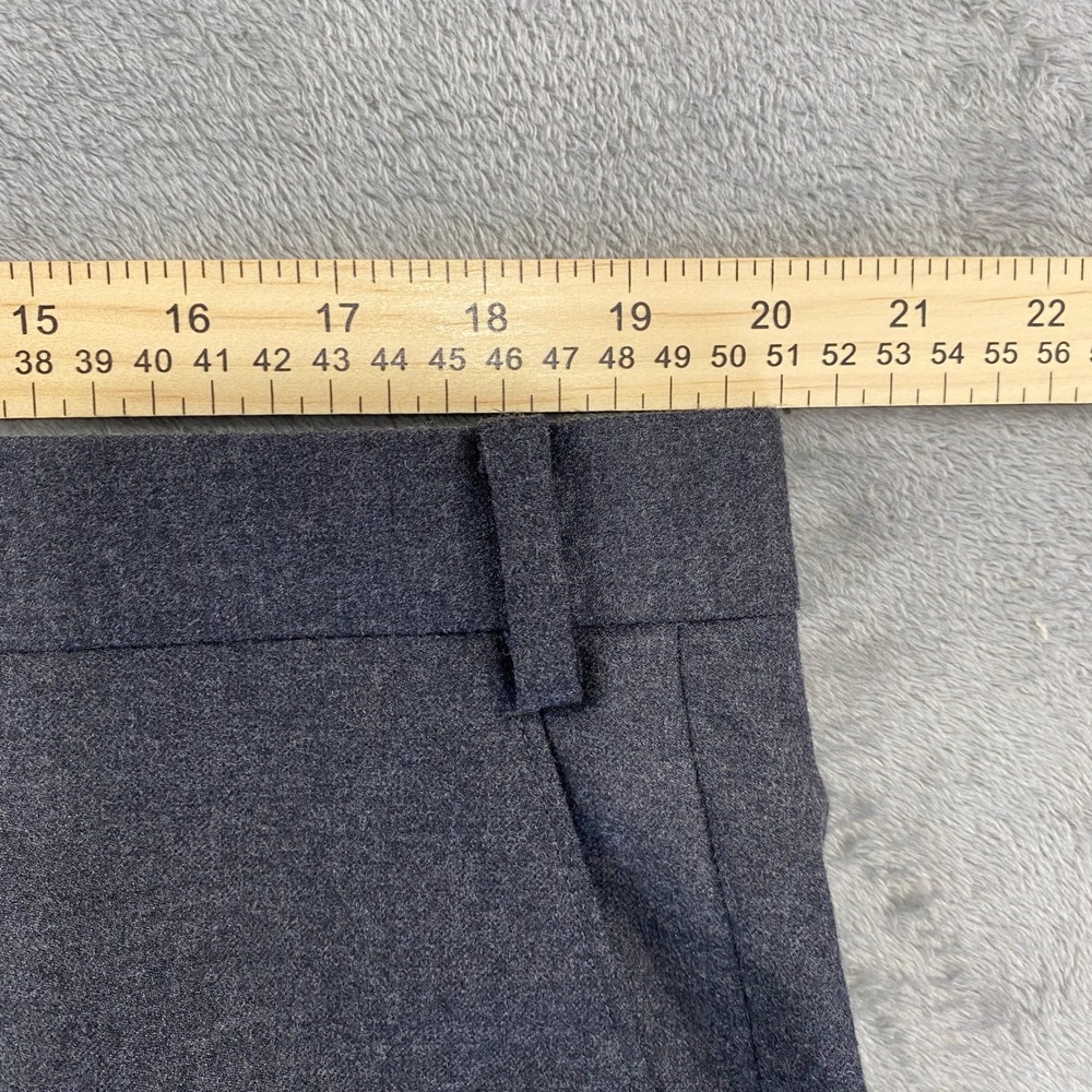 Lauren Ralph Lauren Dress Pants Mens 40x30 Grey Wool Silk Flat Front Trousers - Picture 5 of 10